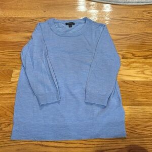 Light blue jcrew top